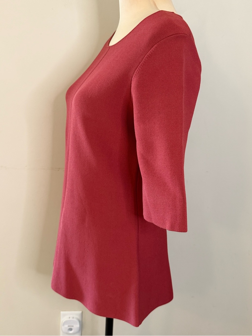 Witchery rust colored fit & flare retro top SZ SM - Picture 3 of 13